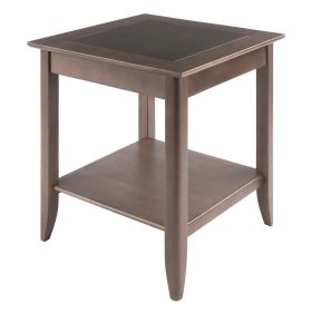 Santino Accent Table, Oyster Gray - 16622